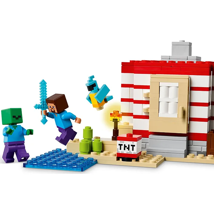 Конструктор LEGO Minecraft Будинок із вибухівки в джунглях (21275)