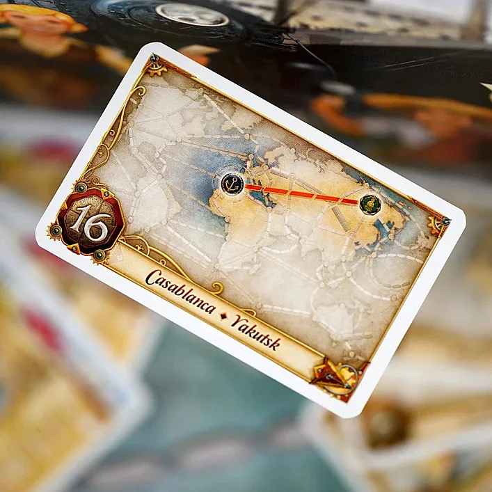 Настільна гра Lord of Boards Квиток на поїзд: Рейки та вітрила (Ticket to Ride: Rails & Sails) українська (LOB2333UA)