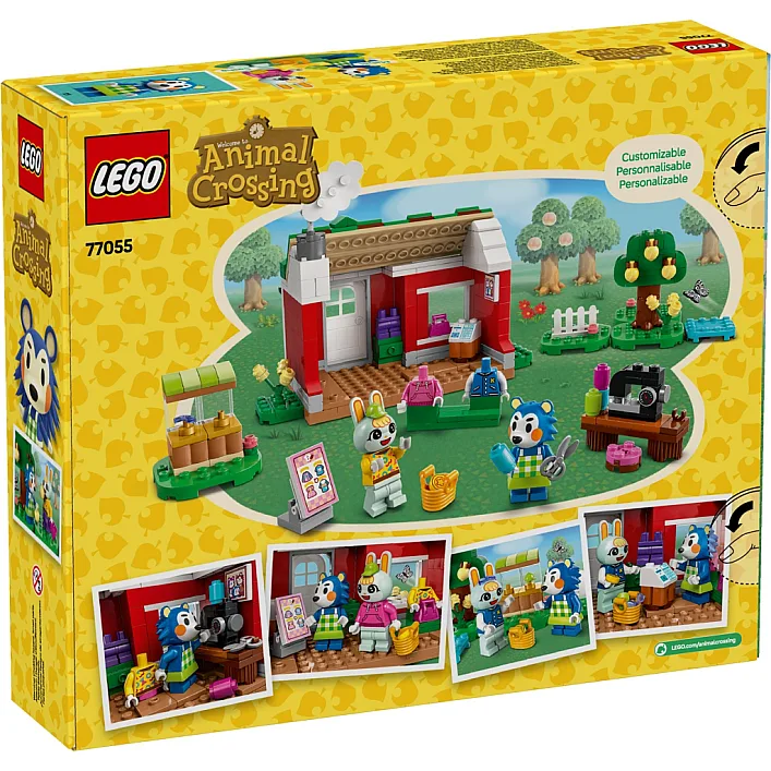 Конструктор LEGO Animal Crossing Магазин одежды, принадлежащий Able Sisters (77055)