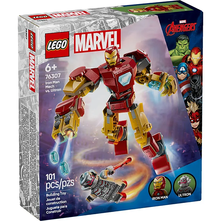 Конструктор LEGO Super Heroes Робот Железного Человека против Альтрона (76307)