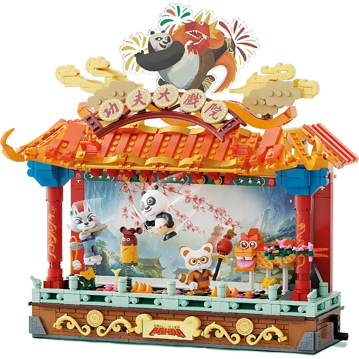 Конструктор Pantasy Kungfu Panda -Кунгфу Театр (86514)