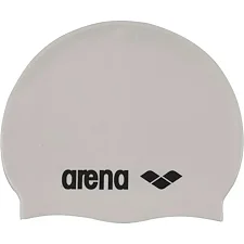 Шапка для плавания Arena Classic Silicone 91662-015 білий Уні OSFM (3468333887380)