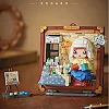 Конструктор LOZ mini Объемная картина Служанка с кувшином молока без фигурок (1289)