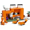 Конструктор LEGO Minecraft Лисья хижина 193 детали (21178)