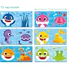 Пазл DoDo Дуо Baby Shark. З'єднай кольори (200586)