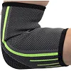 Фиксатор локтя MadMax MFA-283 3D Compressive elbow support Dark grey/Neon green S (MFA-283_S)