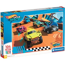 Пазл Clementoni Hot Wheels серия MAXI, 104 элемента (25762)