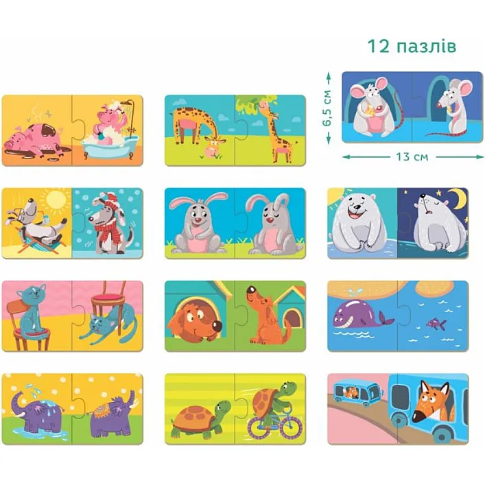 Пазл DoDo Протилежності (300151)