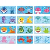 Пазл DoDo Дуо Baby Shark. З'єднай кольори (200586)