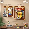 Конструктор LOZ mini Объемная картина Служанка с кувшином молока без фигурок (1289)