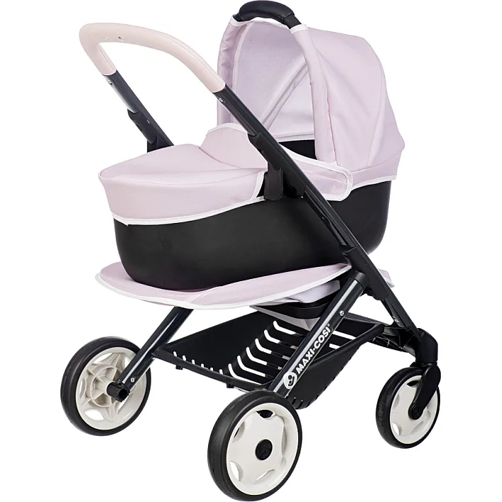 Коляска для ляльок Smoby Maxi-Cosi 3 в 1. Рожева перлина зі знімною люлькою, 55 x 39 x 64 см, 3+ (7600253121)