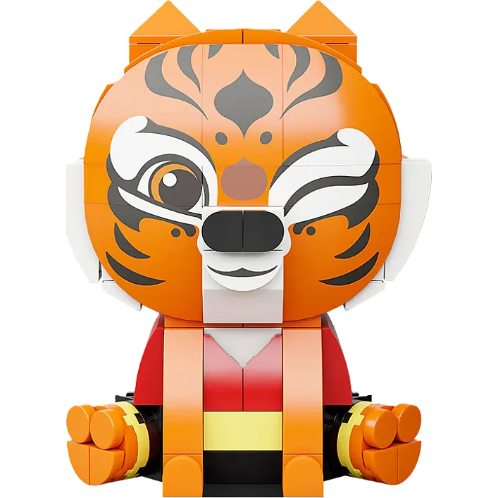 Конструктор Pantasy Kung Fu Panda Серия Сидящий малыш - Тигрица (99125)