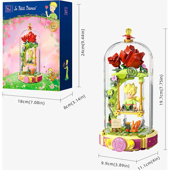 Конструктор Pantasy Le Petit Prince Серія Вічність- гойдалка Троянда (86322)