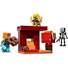 Конструктор LEGO Minecraft Битва с лавой в Незере (21266)