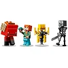 Конструктор LEGO Minecraft Битва с лавой в Незере (21266)