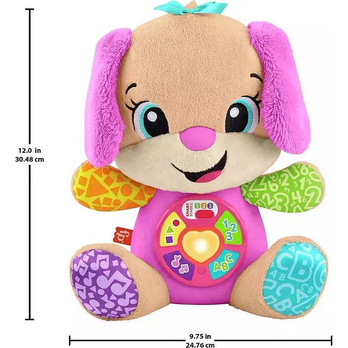 Развивающая игрушка Fisher-Price Smart Stages Сестричка умного щенка многоязычная (JFD32)
