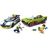 Конструктор LEGO City Преследование маслкара на полицейском автомобиле 213 деталей (60415)