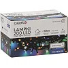 Гірлянда Chomik 200 LED 10 м, мультиколор, ефект блиску, IP44, від мережі (5900779879492)