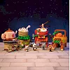 Конструктор Pantasy Kung Fu Panda Кунгфу Панда Мини Вид на улицу - Фруктовая лавка Тигрицы (86508)