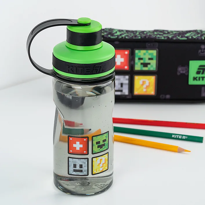 Поильник-непроливайка Kite Multiplaye, 500 мл, чорна (K25-397-1)