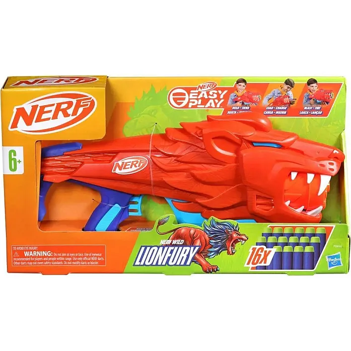 Іграшкова зброя Hasbro Бластер Nerf LionFury (F8646)