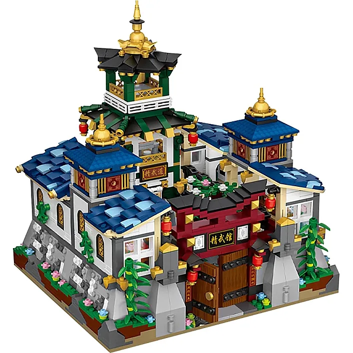 Конструктор LOZ mini Jingwu Hall без фігурок (1032)