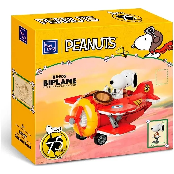 Конструктор Pantasy Snoopy - Биплан (86903)
