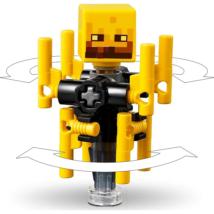 Конструктор LEGO Minecraft Битва с лавой в Незере (21266)