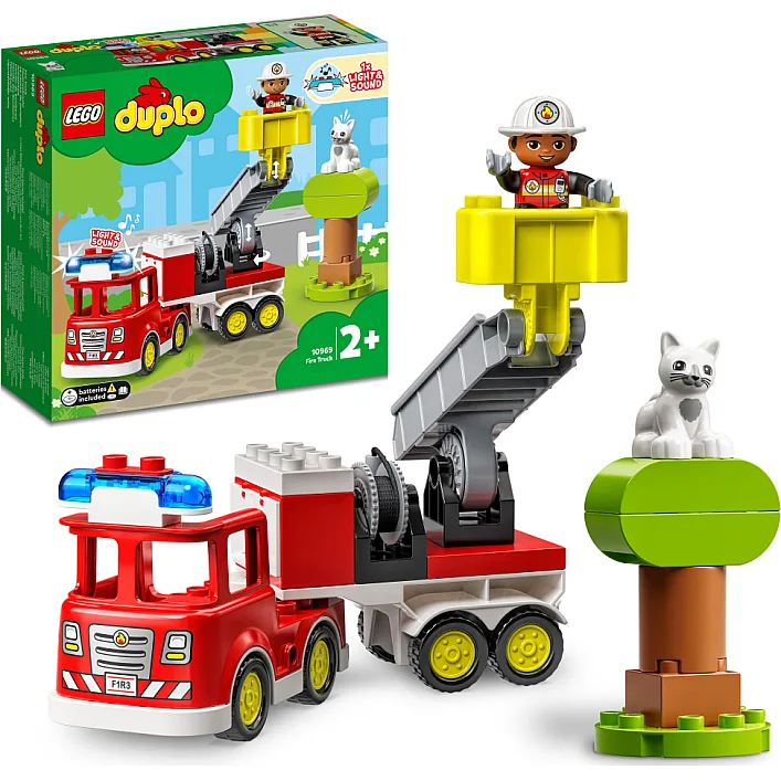 Конструктор LEGO DUPLO Town Пожежна машина 21 деталь (10969)