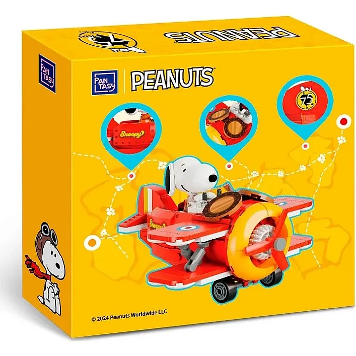 Конструктор Pantasy Snoopy - Биплан (86903)