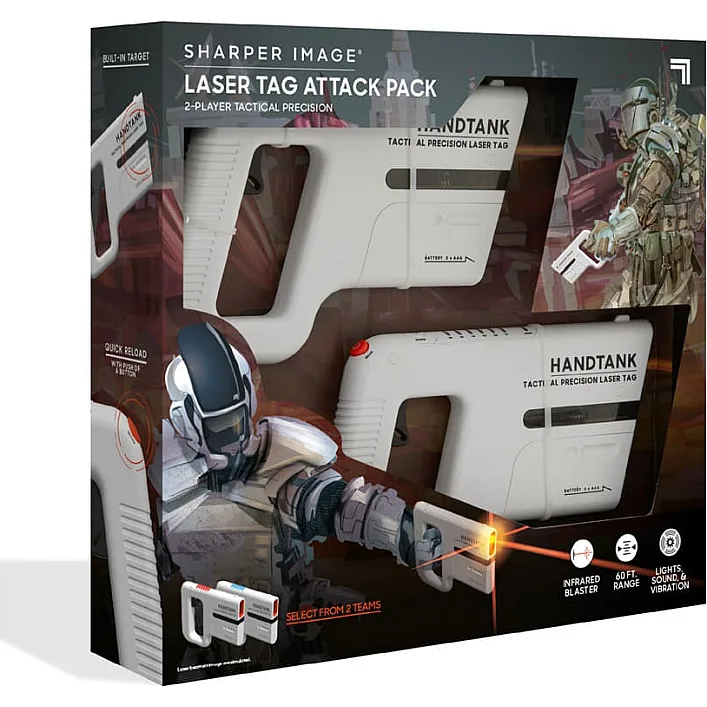Іграшкова зброя Sharper Image набір для лазерних боїв Laser tag attack pack (1214013111)