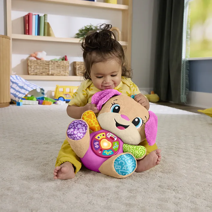 Развивающая игрушка Fisher-Price Smart Stages Сестричка умного щенка многоязычная (JFD32)