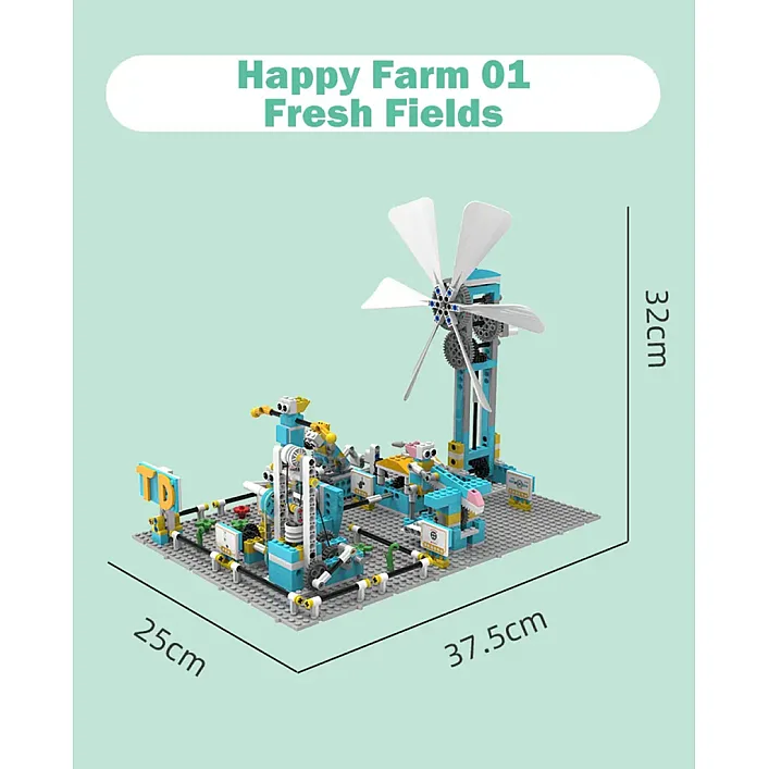 Конструктор Makerzoid Happy Farm Fresh Fields (MKZ-HF-01)