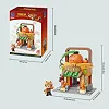 Конструктор Pantasy Kung Fu Panda Кунгфу Панда Мини Вид на улицу - Фруктовая лавка Тигрицы (86508)