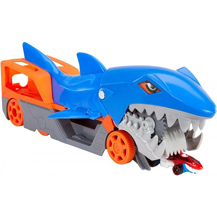 Ігровий набір Hot Wheels Вантажівка-транспортер "Акуляча паща" (GVG36)