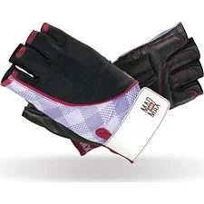 Перчатки для фитнеса MadMax MFG-911 Nine-eleven Black/perpito L (MFG-911-PEP_L)