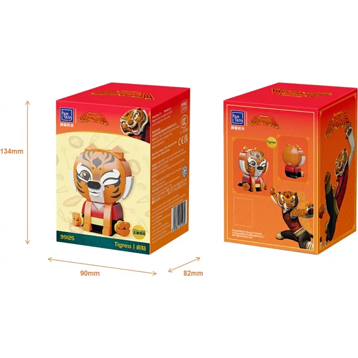Конструктор Pantasy Kung Fu Panda Серия Сидящий малыш - Тигрица (99125)