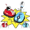 Игровой набор Sharper Image Road Rage speed bumpers Sharper (1240000481)