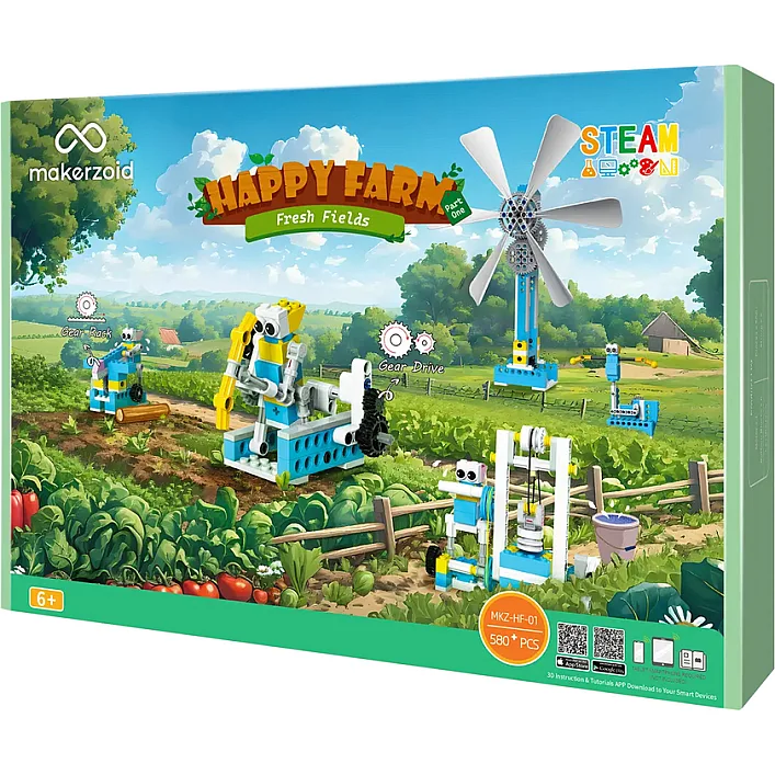Конструктор Makerzoid Happy Farm Fresh Fields (MKZ-HF-01)