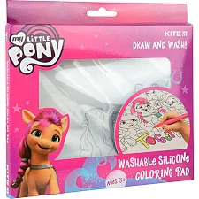Подкладка настольная Kite силиконовая раскраска My Little Pony, 30х40см (LP22-424)