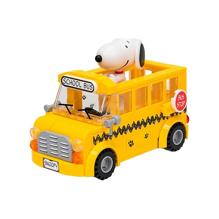 Конструктор Pantasy Snoopy - Школьный автобус (86906)