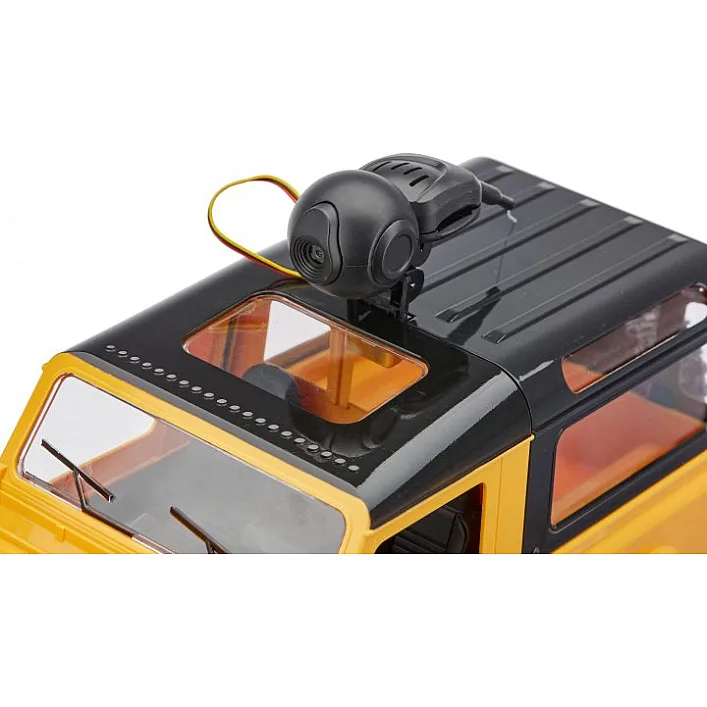 Радиоуправляемая игрушка ZIPP Toys Машинка 4x4 полноприводный внедорожник с камерой, желтый (FY003AW yellow)