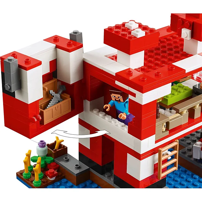 Конструктор LEGO Minecraft Грибной дом (21270)