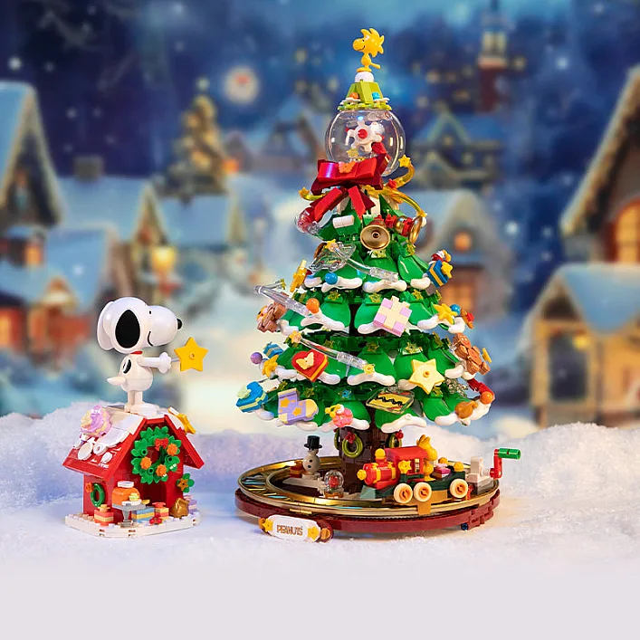 Конструктор Pantasy Snoopy Різдвяна ялинка (86909)