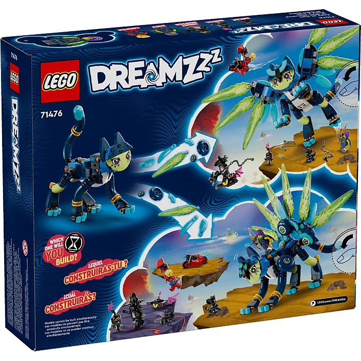 Конструктор LEGO DREAMZzz Зоуі й котосова Зіан 437 деталей (71476)