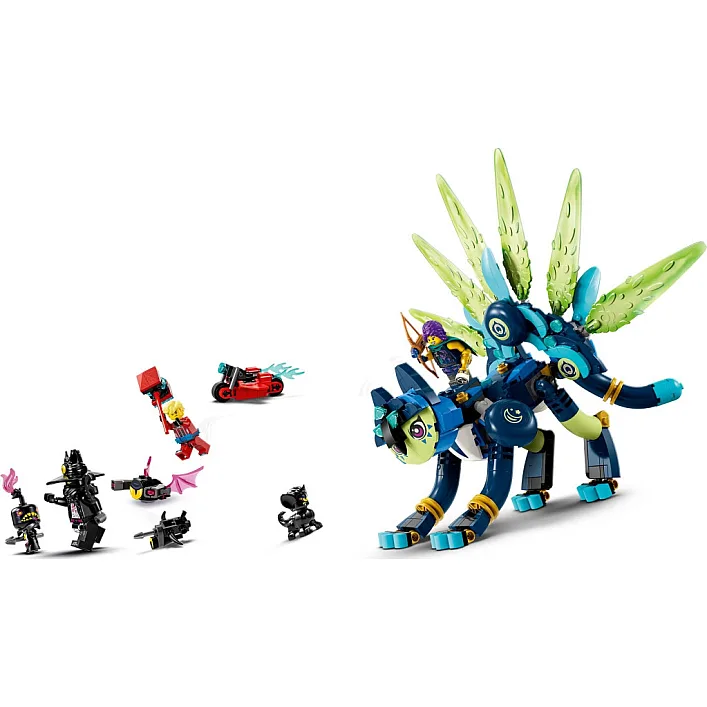 Конструктор LEGO DREAMZzz Зоуі й котосова Зіан 437 деталей (71476)