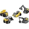 Спецтехніка Dickie Toys Вольво. Мікроробітники, 5 машин (3722008)