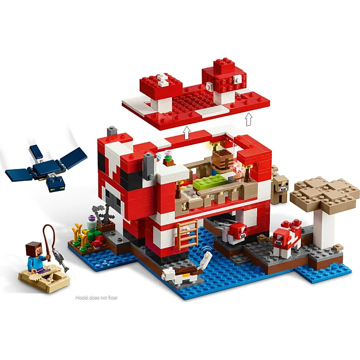 Конструктор LEGO Minecraft Грибной дом (21270)