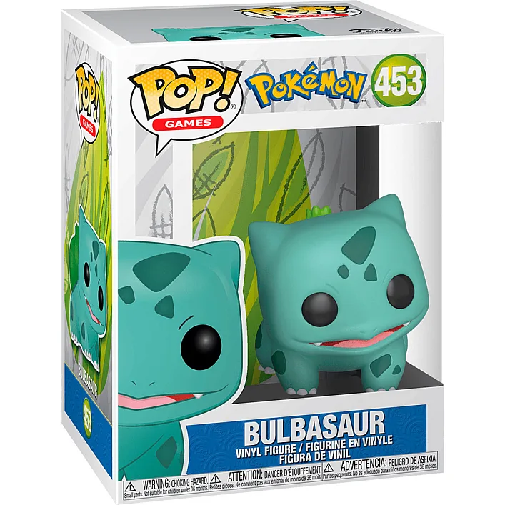 Фигурка Funko Pop Games: Pokemon - Bulbasaur (5908305242444)