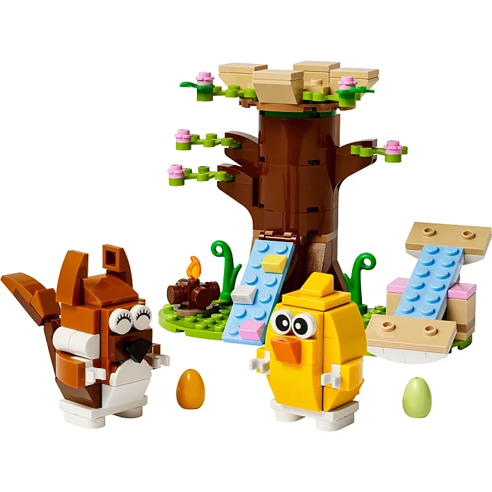 Конструктор LEGO Iconic Весенняя площадка для животных (40709)